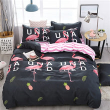 Load image into Gallery viewer, Heart printing bedding set 3/4pcs bed linens Home Textile Duvet cover set classic bedclothes Modern sheet pillowcase king bedset