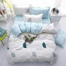 Load image into Gallery viewer, Comforter king grey bedclothes bed linen snowflake Cotton Bedding set Winter bedsheets duvet cover sets35