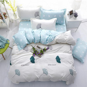 Comforter king grey bedclothes bed linen snowflake Cotton Bedding set Winter bedsheets duvet cover sets35