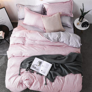 Comforter king grey bedclothes bed linen snowflake Cotton Bedding set Winter bedsheets duvet cover sets35