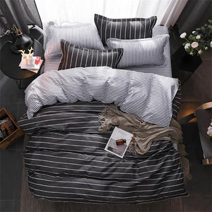 Comforter king grey bedclothes bed linen snowflake Cotton Bedding set Winter bedsheets duvet cover sets35