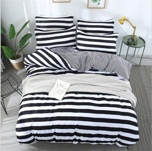 Comforter king grey bedclothes bed linen snowflake Cotton Bedding set Winter bedsheets duvet cover sets35