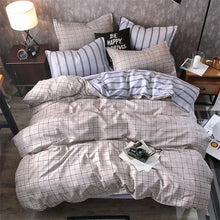 Load image into Gallery viewer, Comforter king grey bedclothes bed linen snowflake Cotton Bedding set Winter bedsheets duvet cover sets35