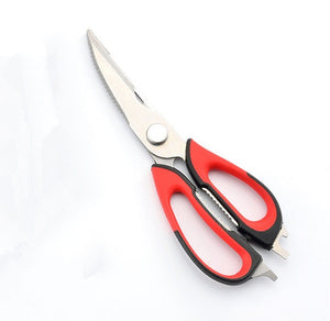 Multi-Function Kitchen Scissors Cutter Knife Board Stainless Steel Kitchen Vegetable Knives Meat Potato Cheese Meat Cut