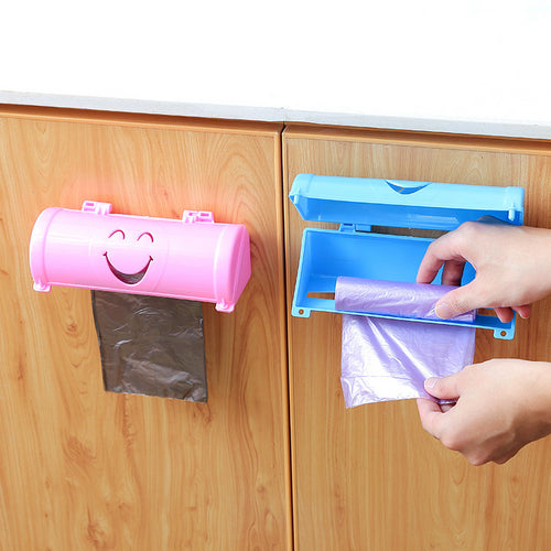 Household storage rack storage box plastic garbage bag storage rack storage box kitchen bedroom bathroom garbage bag LU11261526