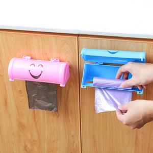 Household storage rack storage box plastic garbage bag storage rack storage box kitchen bedroom bathroom garbage bag LU11261526